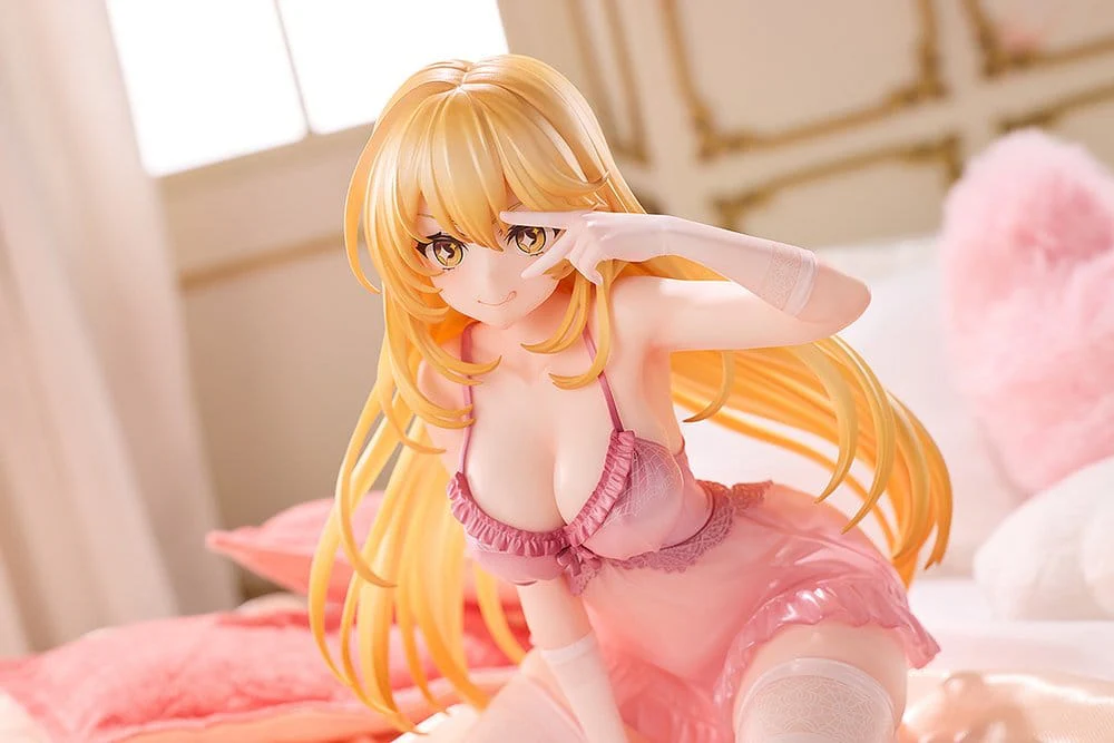A Certain Scientific Railgun T PVC Figur Misaki Shokuhou: Negligee Ver. - Image 4