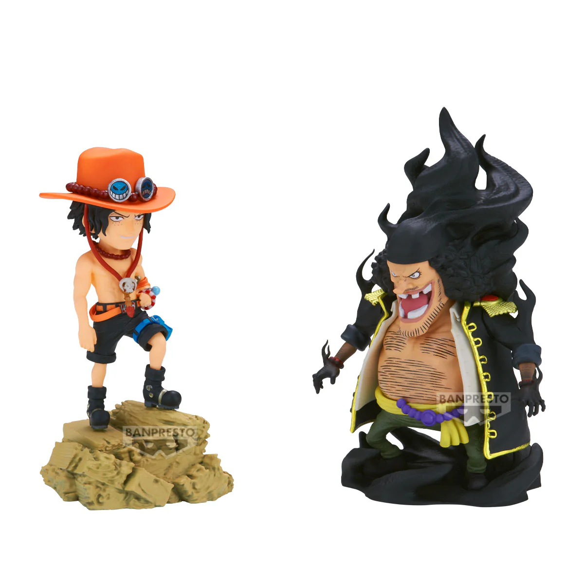 Ace VS Marshall D. Teach WCF Log Stories Banpresto