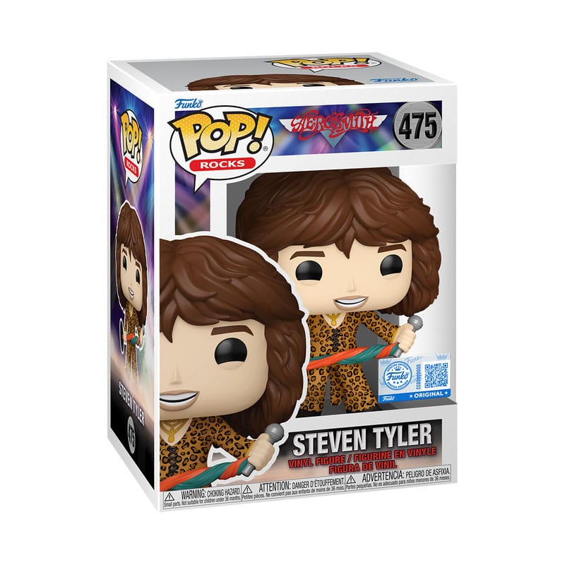 Aerosmith POP! Rocks Vinyl Figur Steven Tyler (Leopard Outfit) Exclusive Edition - Image 2