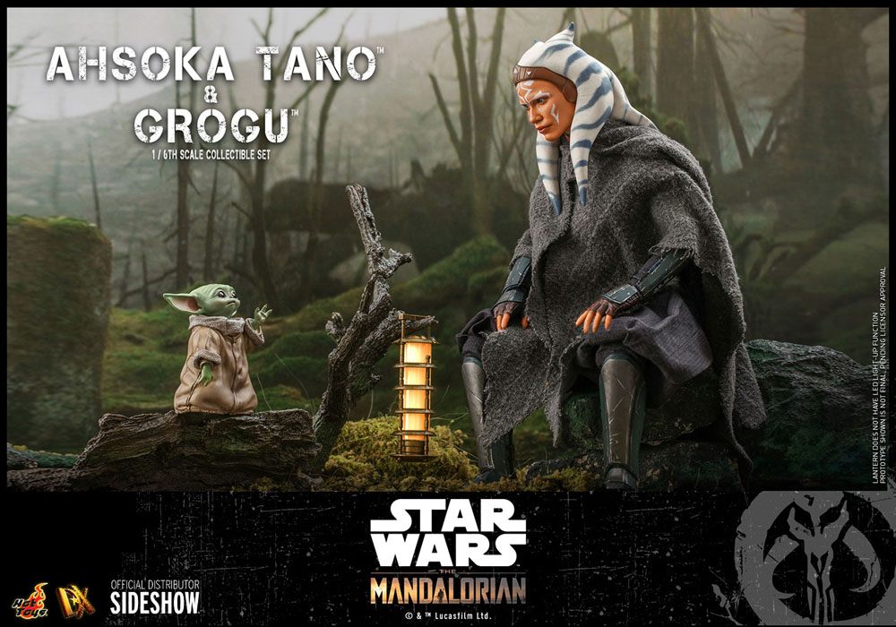 Ahsoka Tano & Grogu Star Wars The Mandalorian Hot Toys - Image 18