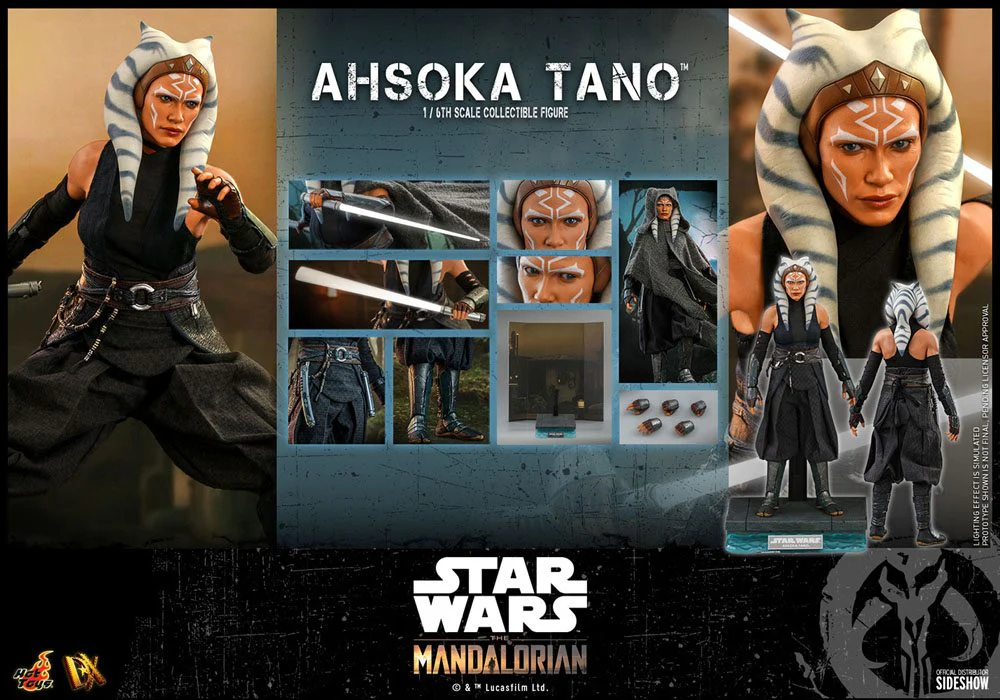 Ahsoka Tano Star Wars The Mandalorian Hot Toys - Image 17