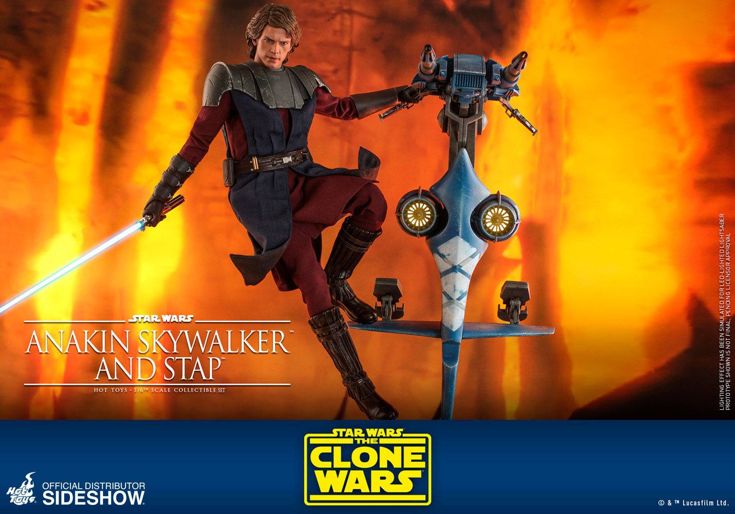 Anakin Skywalker & STAP - Star Wars The Clone Wars - Hor Toys - Image 11