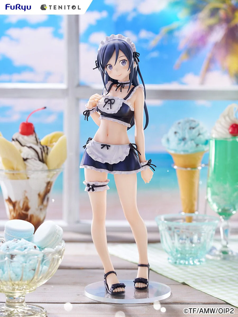 Aragaki Ayase Swimsuits Maid Ver. Tenitol Tall Furyu - Image 2