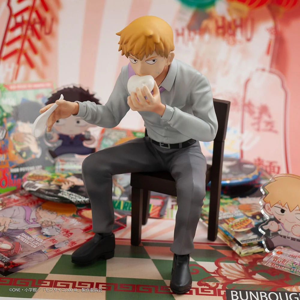 Arataka Reigen Mob Psycho 100 III x Bunbougu Cafe 2022 Union Creative - Image 10