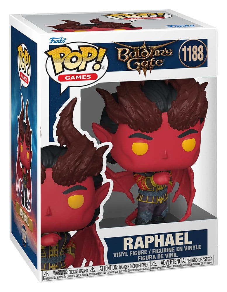 Baldur's Gate POP! Games Vinyl Figur Raphael - Image 2