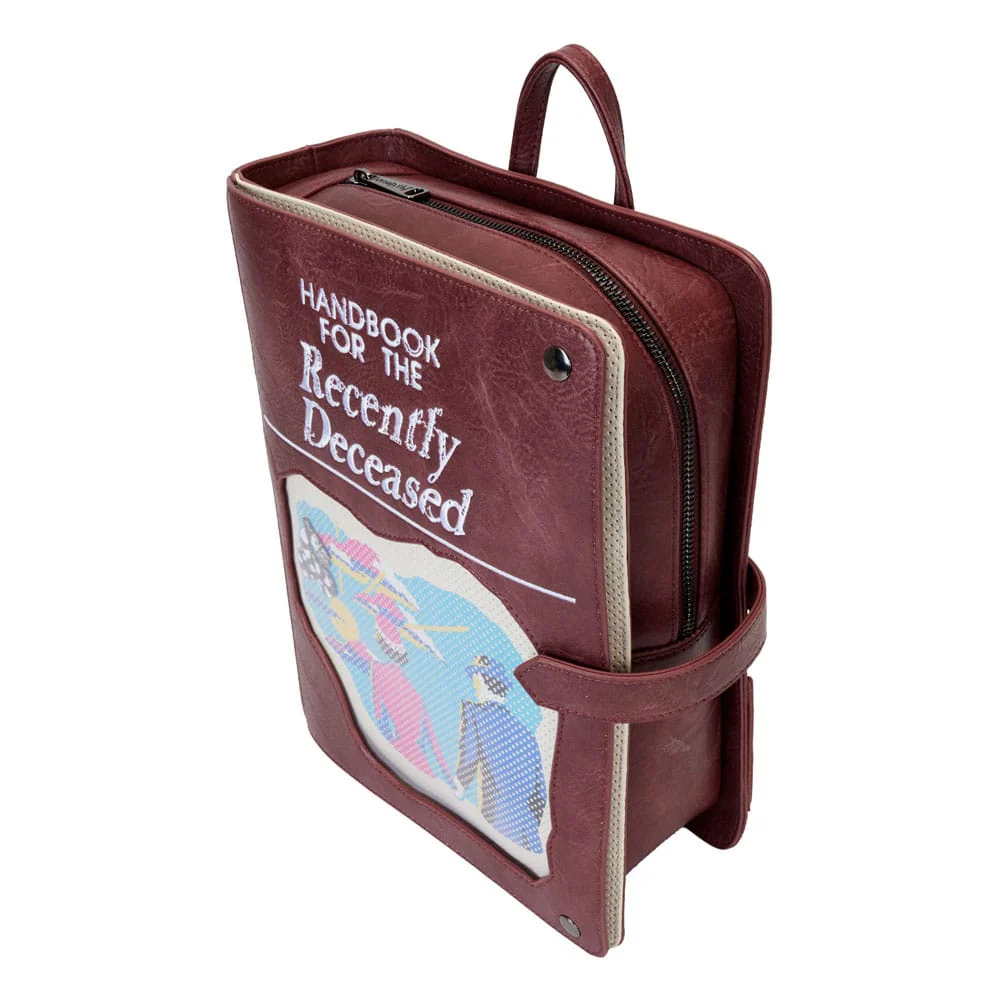 Beetlejuice by Loungefly Rucksack Mini Handbook for the recently Deceased Pin Trader - Image 4