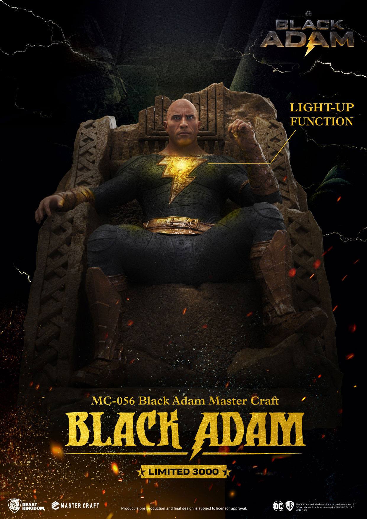 Black Adam Master Craft Beast Kingdom - Image 15