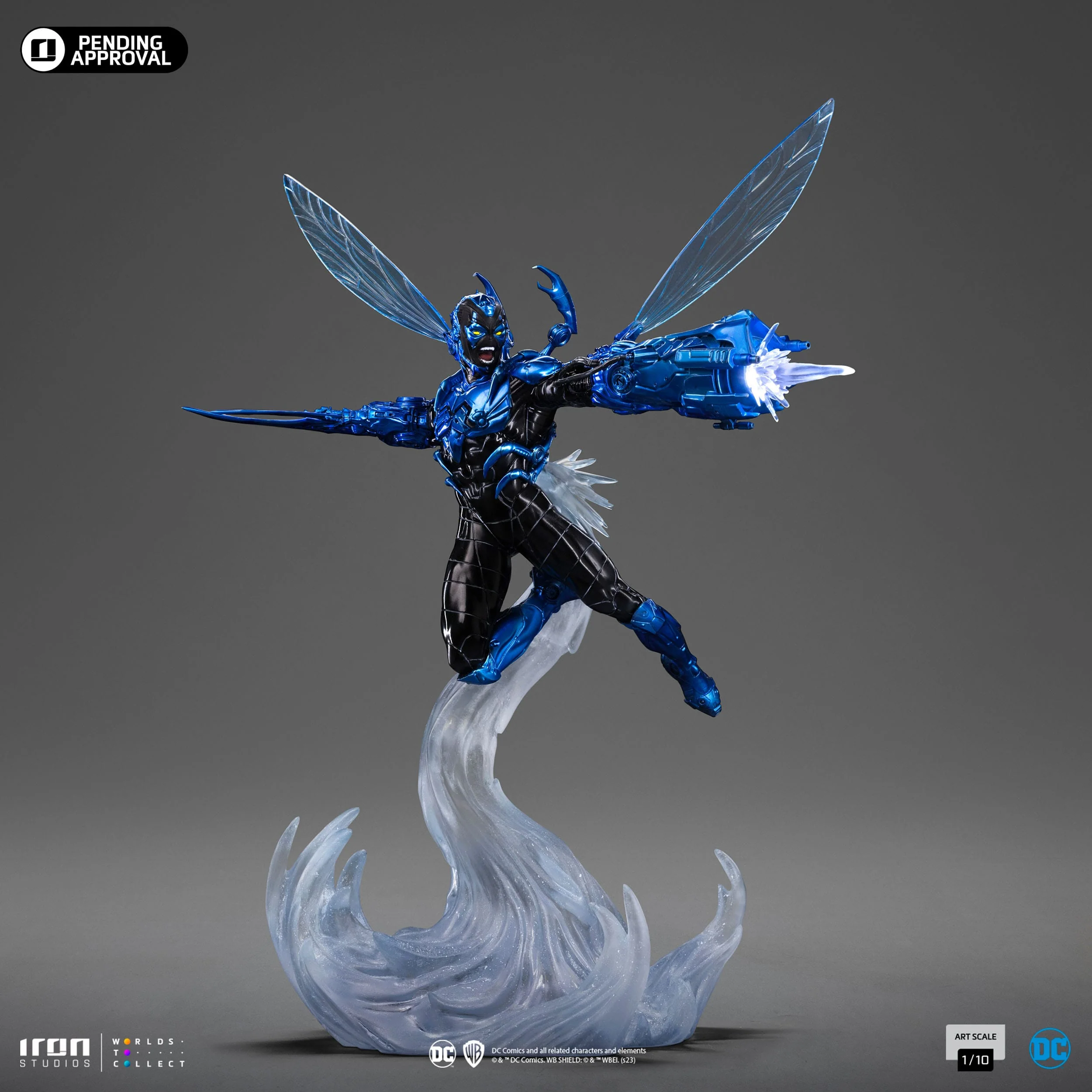 Blue Beetle - Deluxe BDS Art Scale Statue - Iron Studios - Image 2