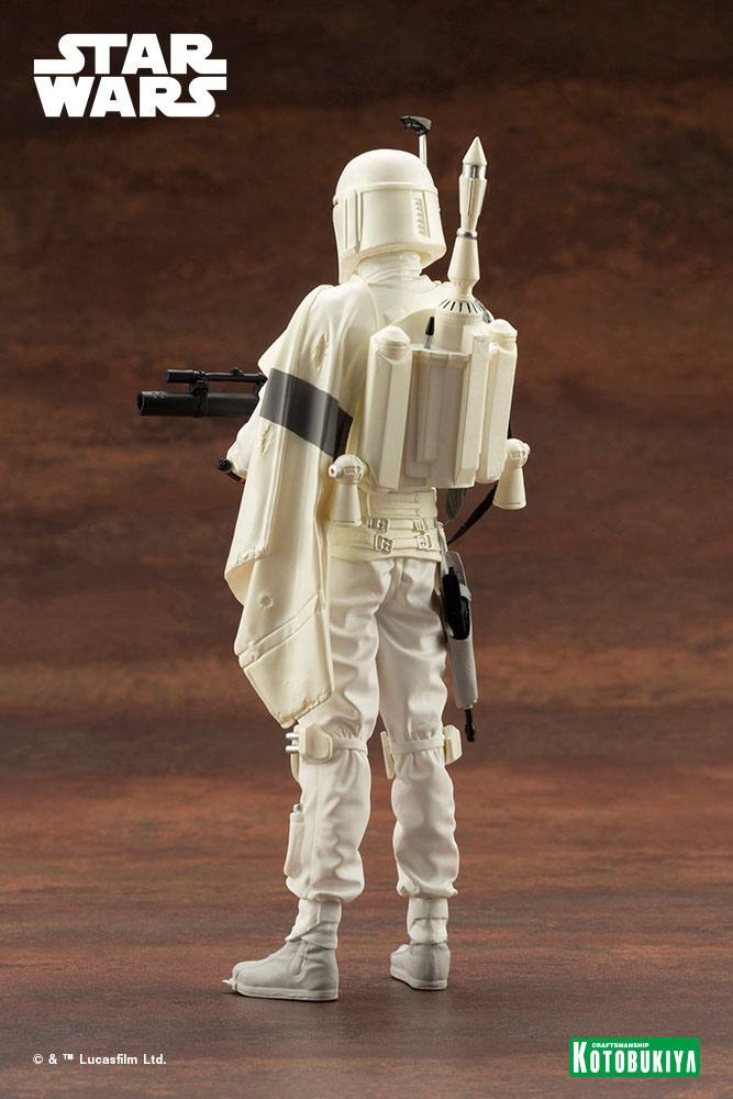 Boba Fett White Armor Ver. ARTFX+ Kotobukiya - Image 5