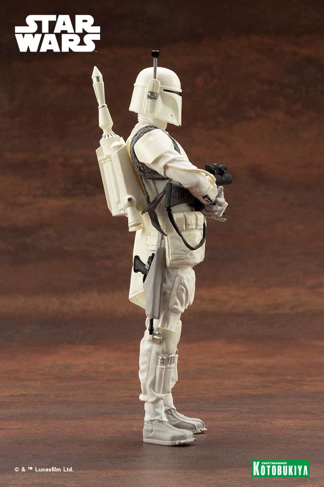 Boba Fett White Armor Ver. ARTFX+ Kotobukiya - Image 8