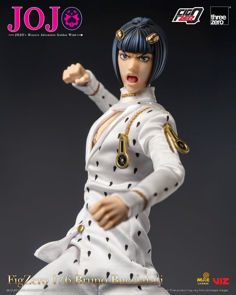 Bruno Bucciarati Jojo's Bizarre Adventure: Golden Wind FigZero ThreeZero - Image 17