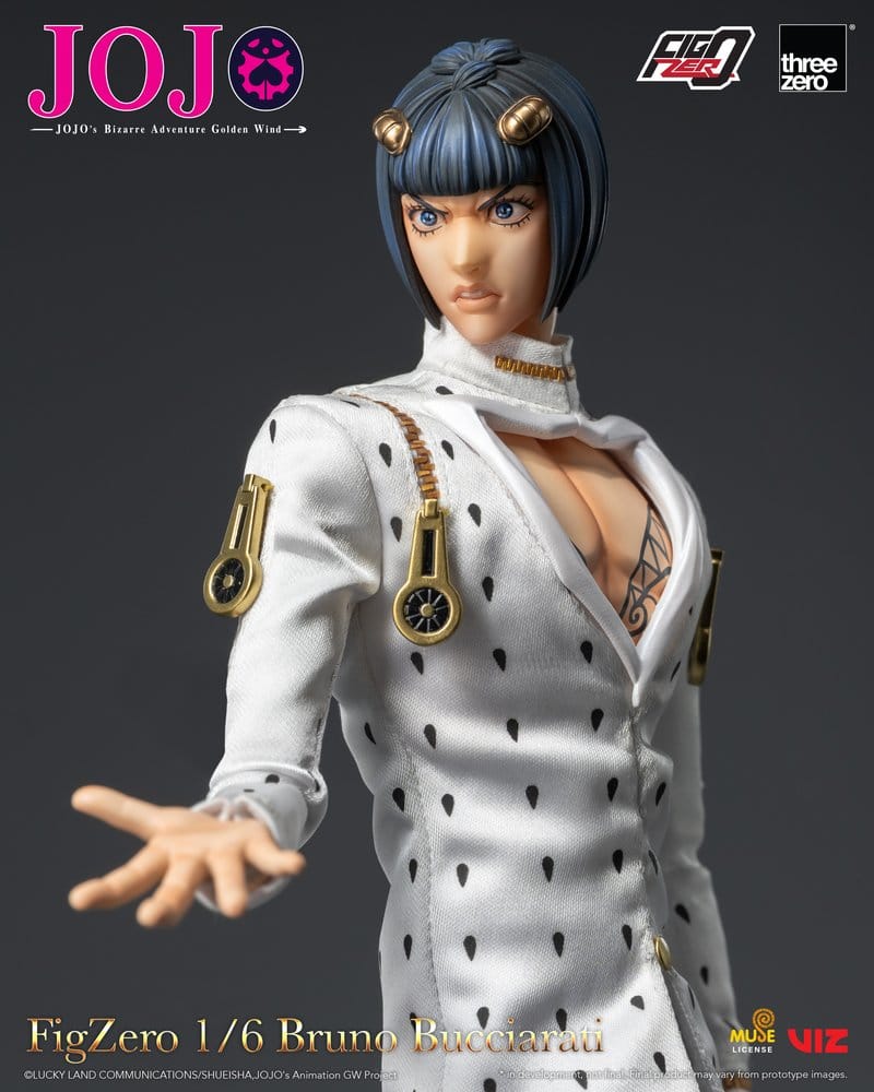 Bruno Bucciarati Jojo's Bizarre Adventure: Golden Wind FigZero ThreeZero - Image 6