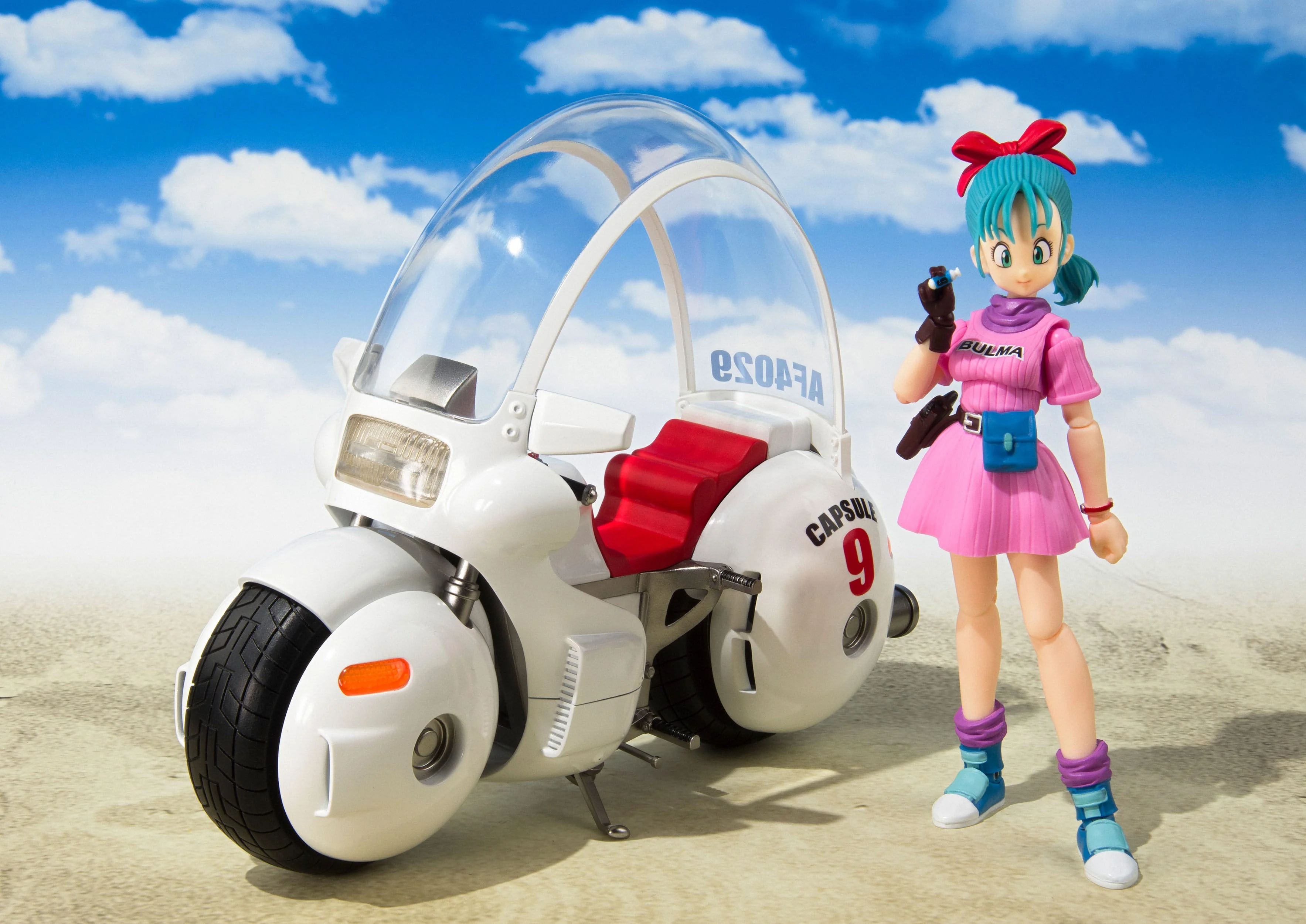 Bulma's Motorbike -Hoipoi Capsule No.9- - S.H.Figuarts - Dragon Ball - Image 3