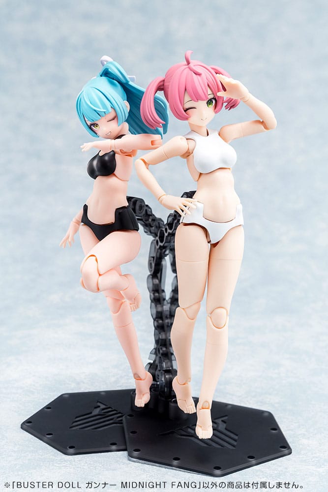 Buster Doll Gunner Midnight Fang Megami Device Plastic Model Kit Kotobukiya - Image 13