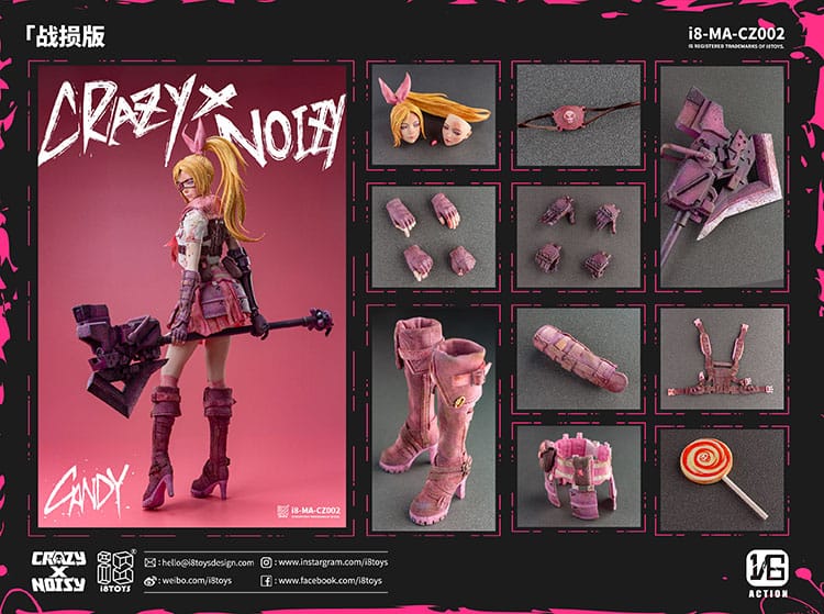 Candy Battle Damaged Ver. Mentality Agency Serie i8 Toys - Image 7