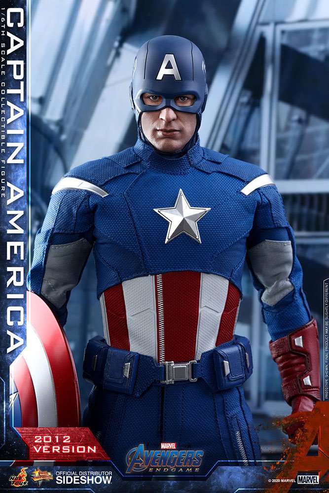 Captain America (2012 Version) 1/6 Scale Collectible Figure – Hot Toys (Avengers: Endgame) - Image 12