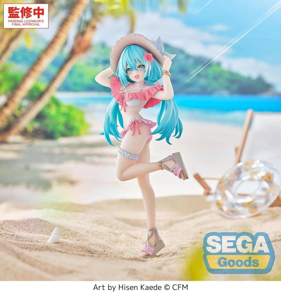 Character Vocal Series 01: Hatsune Miku Luminasta PVC Figur Conceptual Series Vol.1 Tropical Ver. - Image 2