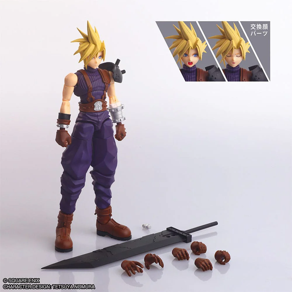 Cloud Strife Plastic Model Kit Square Enix - Image 2