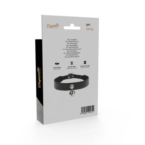Coquette Chic Halsband Rassel Black Cosplay - Image 6