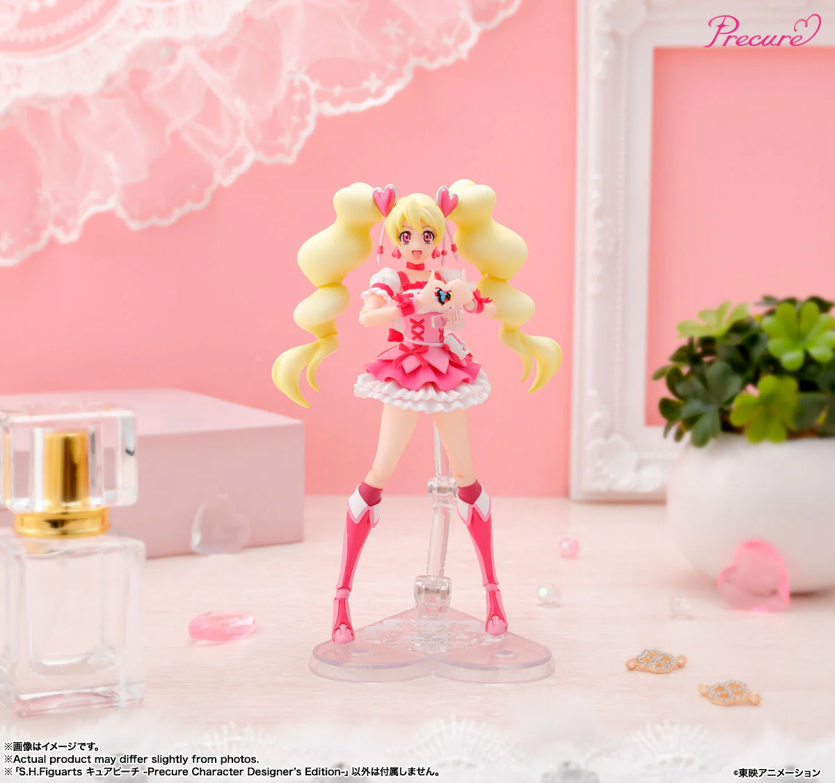 Cure Peach & Chiffon S.H.Figuarts Bandai Tamashii Nations - Image 2