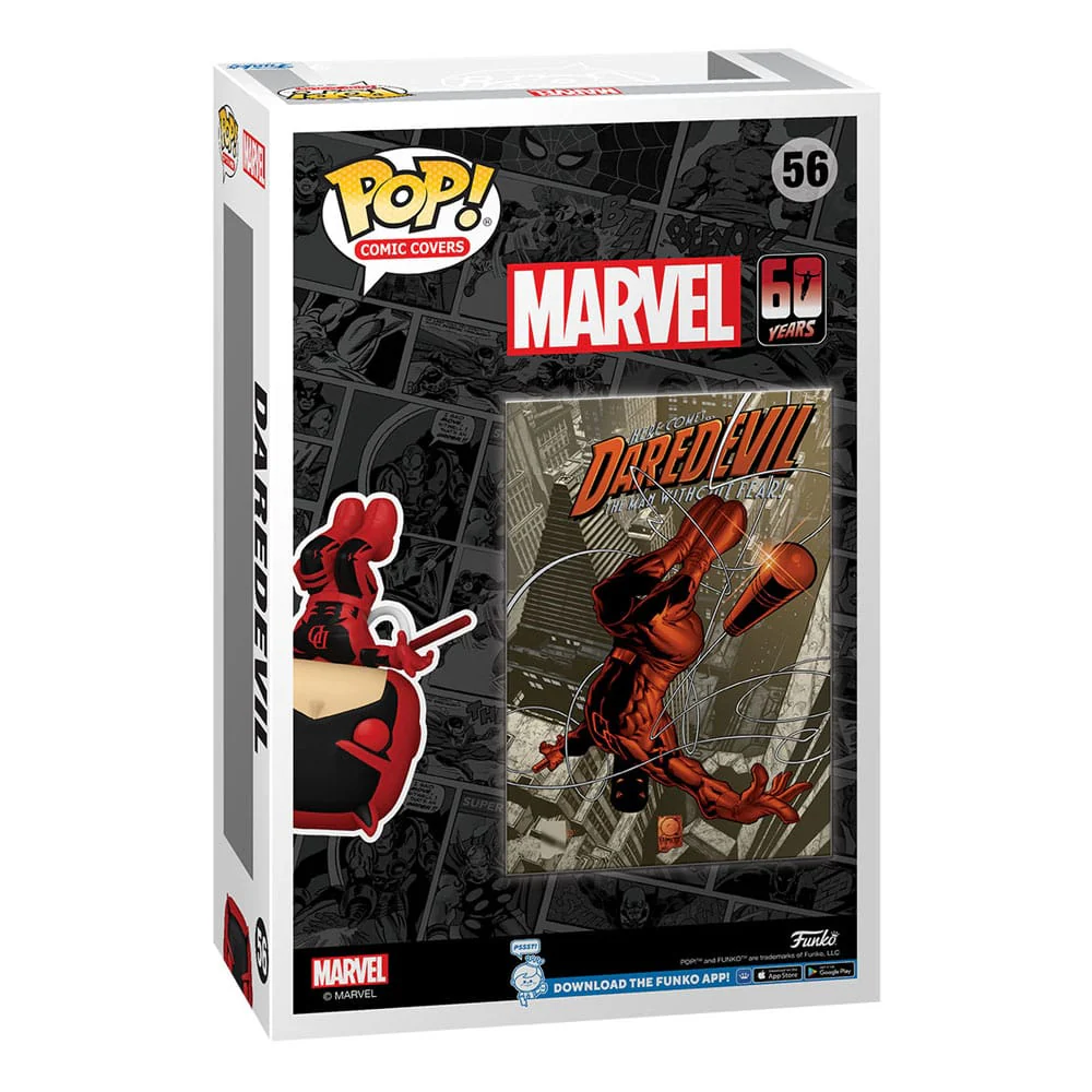 Daredevil 60th Anniversary POP! Comic Cover Vinyl Figur Daredevil #1 - Image 3
