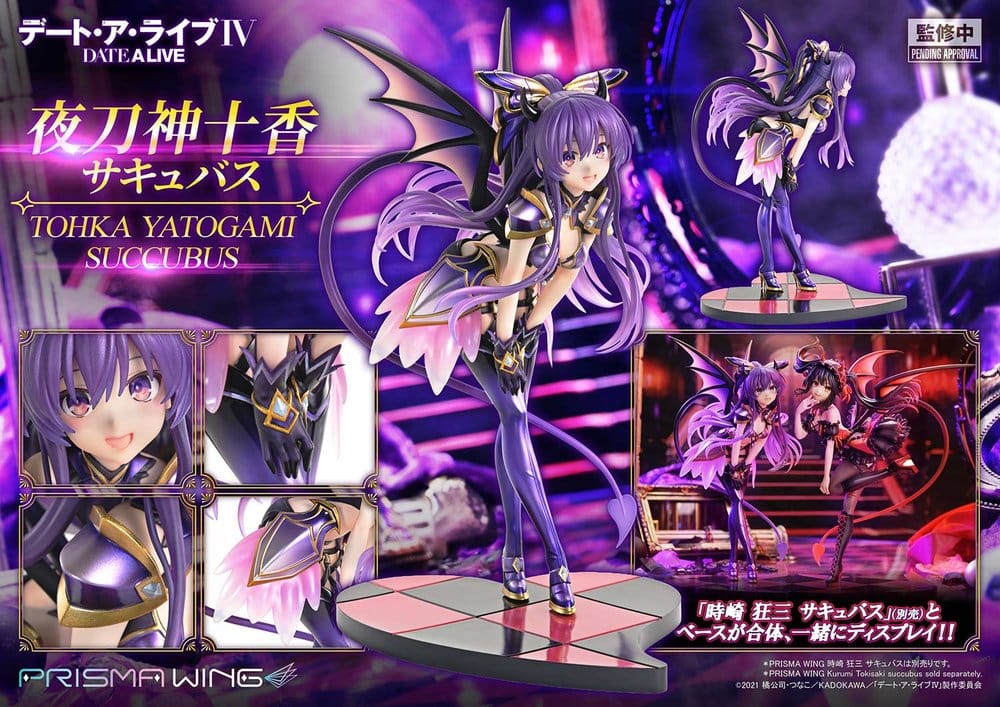 Date A Live Prisma Wing PVC Statue 1/7 Tohka Yatogami succubus 25 cm - Image 6