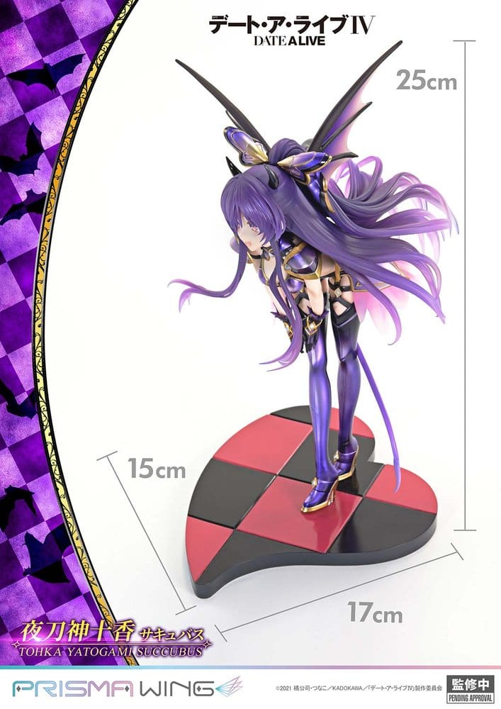 Date A Live Prisma Wing PVC Statue 1/7 Tohka Yatogami succubus 25 cm - Image 7