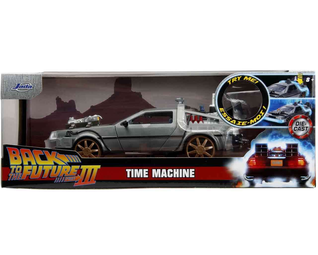 De Lorean with Railroad Wheels 1:24 - Jada Toys - Image 2