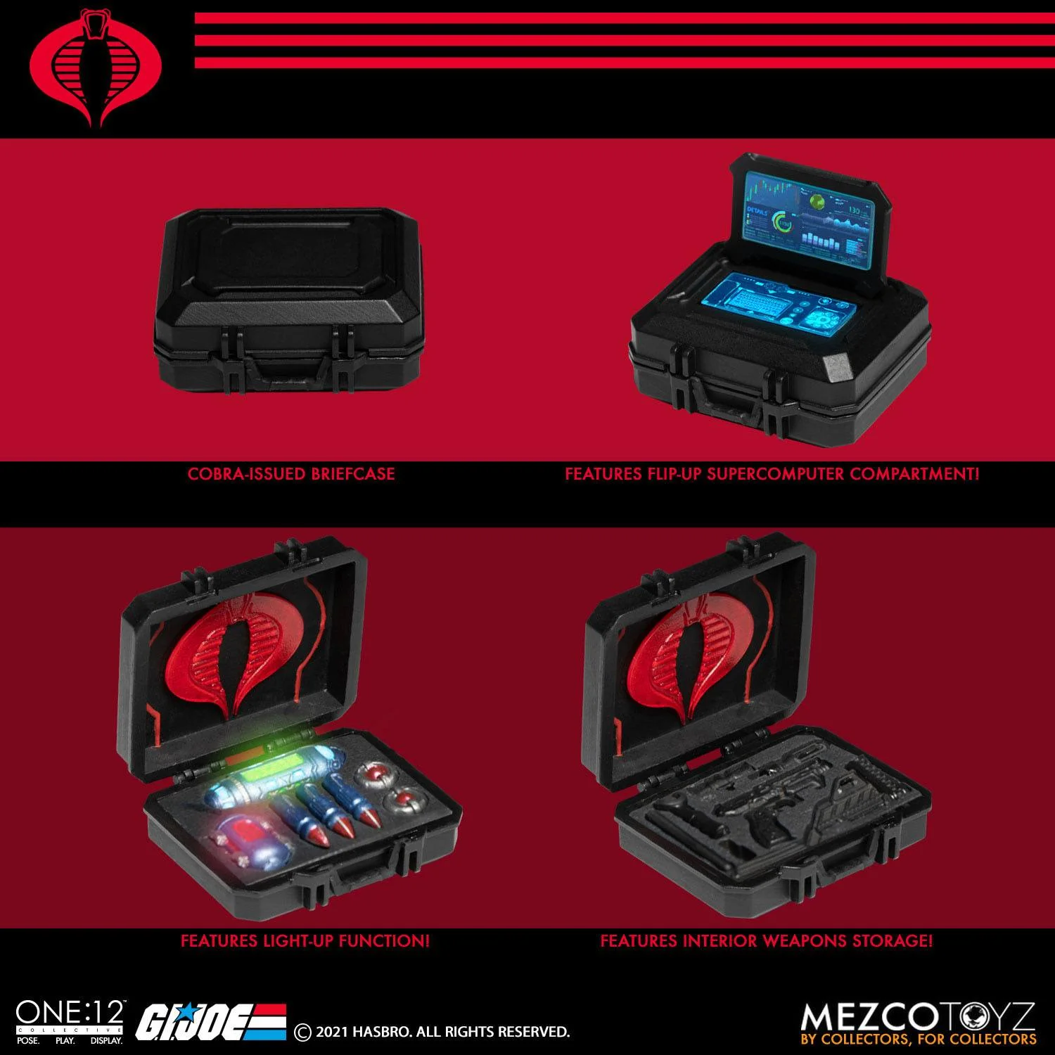 Destro mit Leuchtfunktion - G.I. Joe - Mezco - Image 15