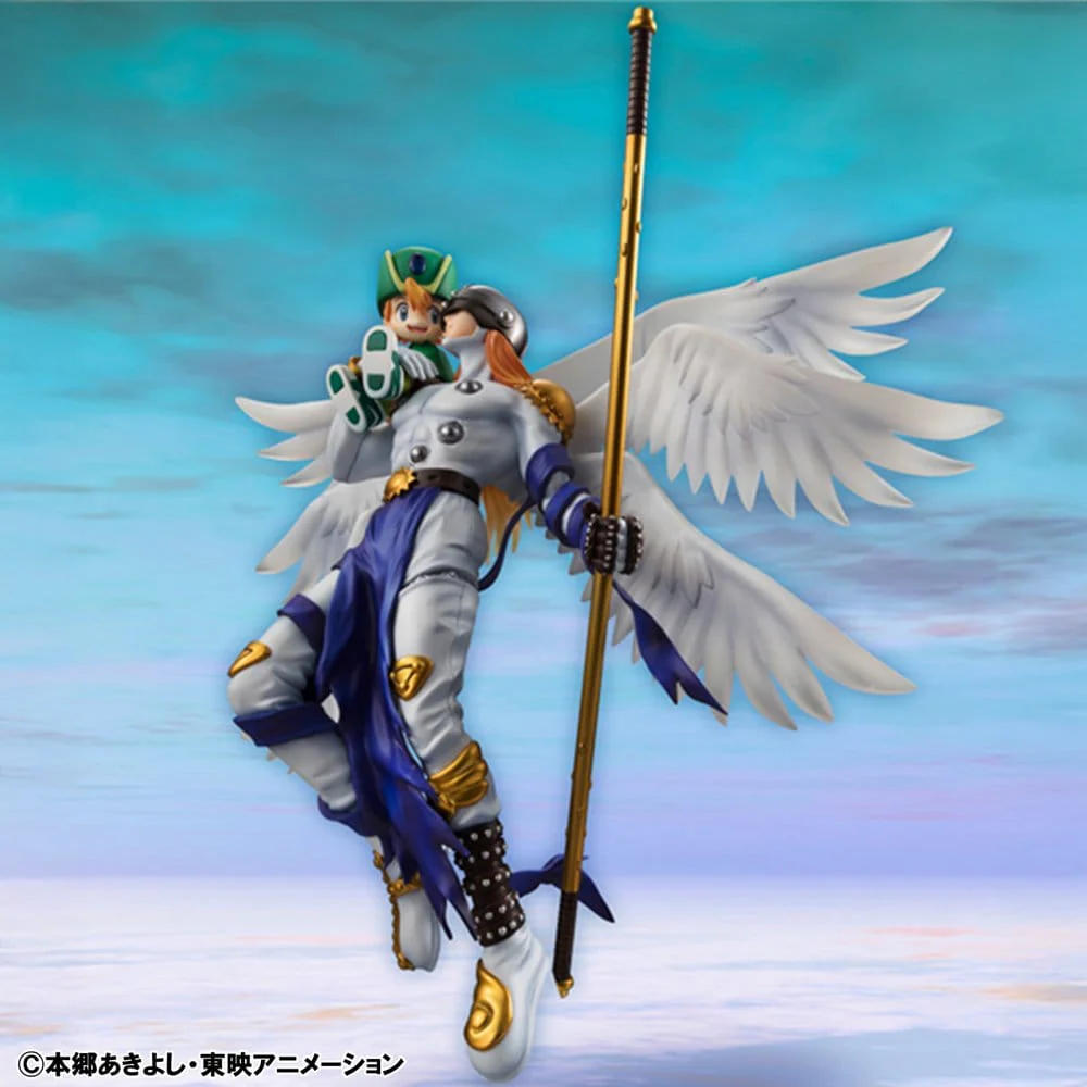 Digimon Adventure G.E.M. Series PVC-Figur Angemon & Takeru Takaishi (Repeat) - Image 3