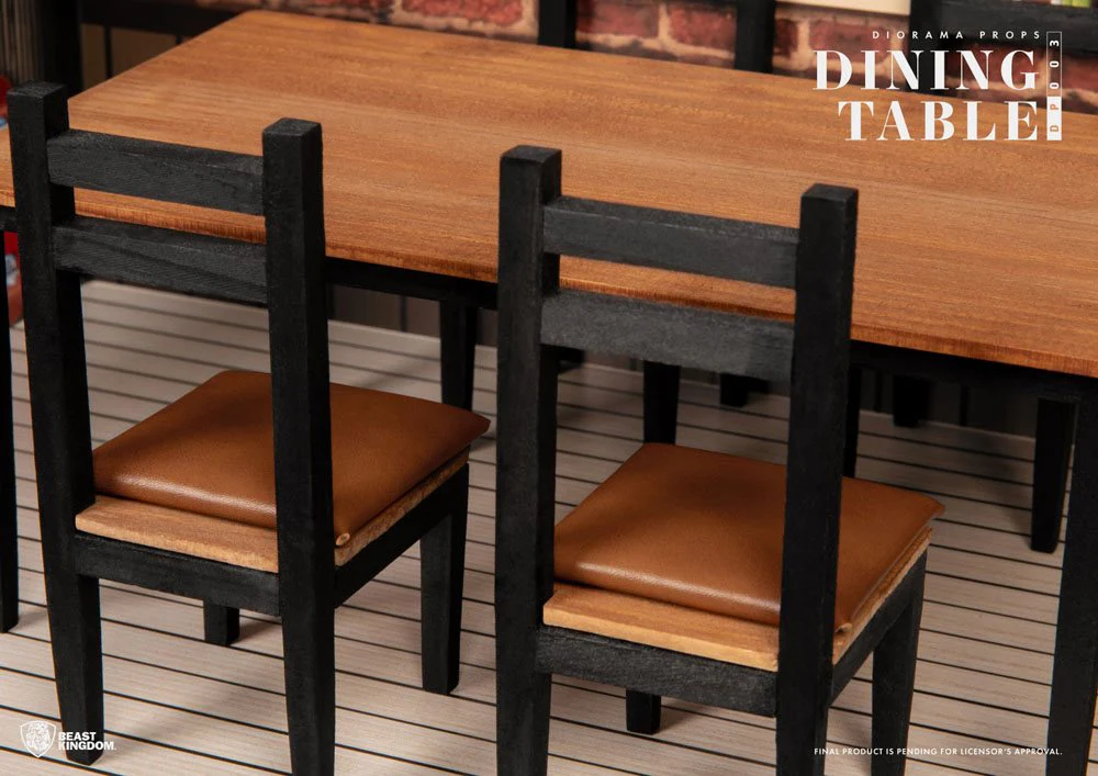 Diorama Props Series Zubehör-Set Dining Table Set - Image 4