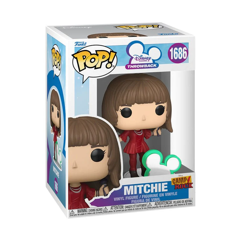 Disney Channel Retro POP! Disney Vinyl Figur CR - Mitchie w/Disney Icon - Image 2