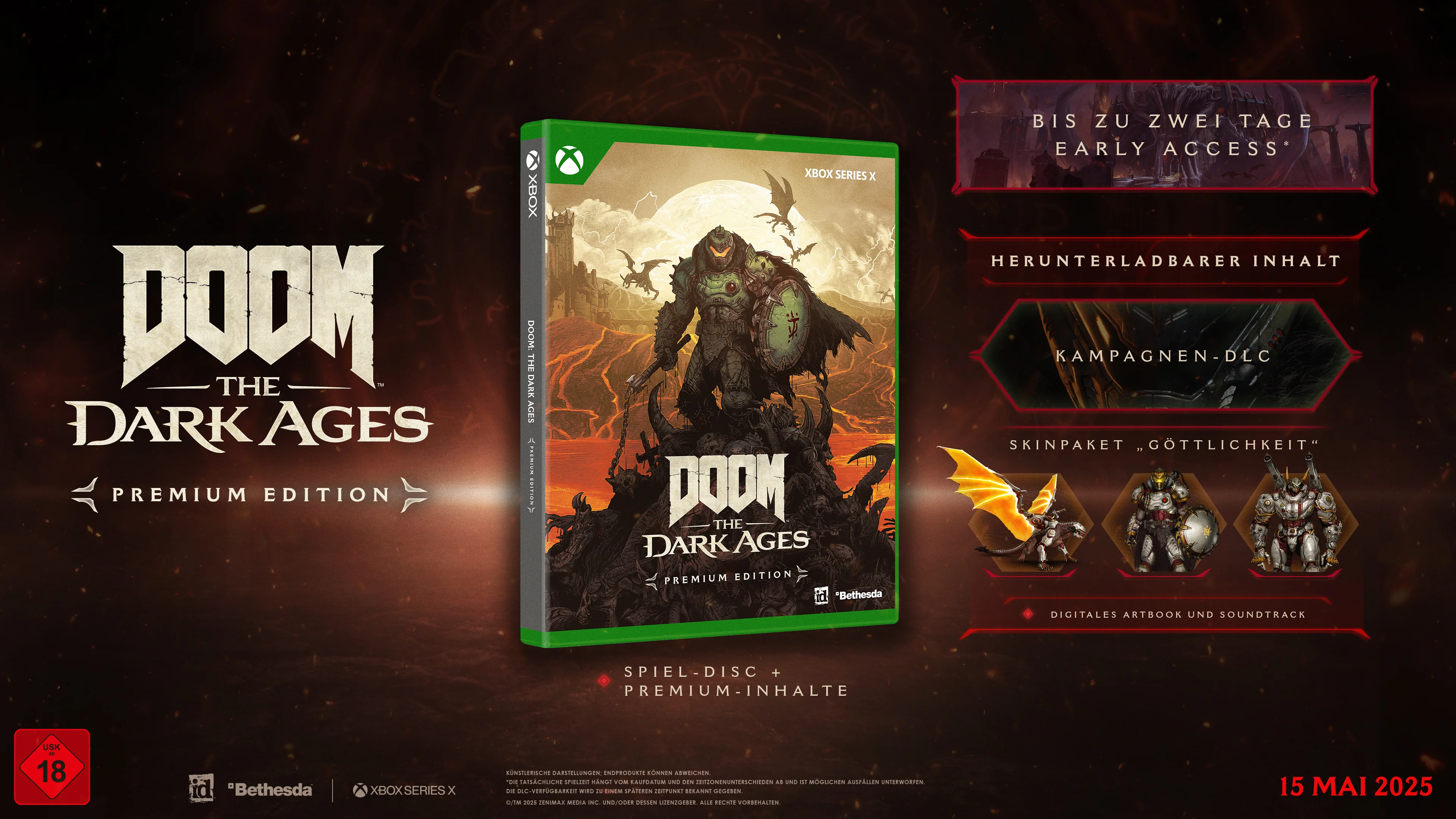 Doom: Dark Ages Premium Eidtion DE Version (Xbo X) - Image 6