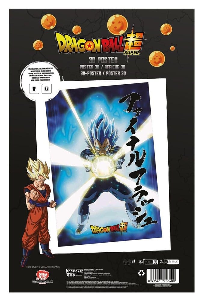 Dragon Ball Super 3D Poster Survival Vegeta 38 x - Image 3