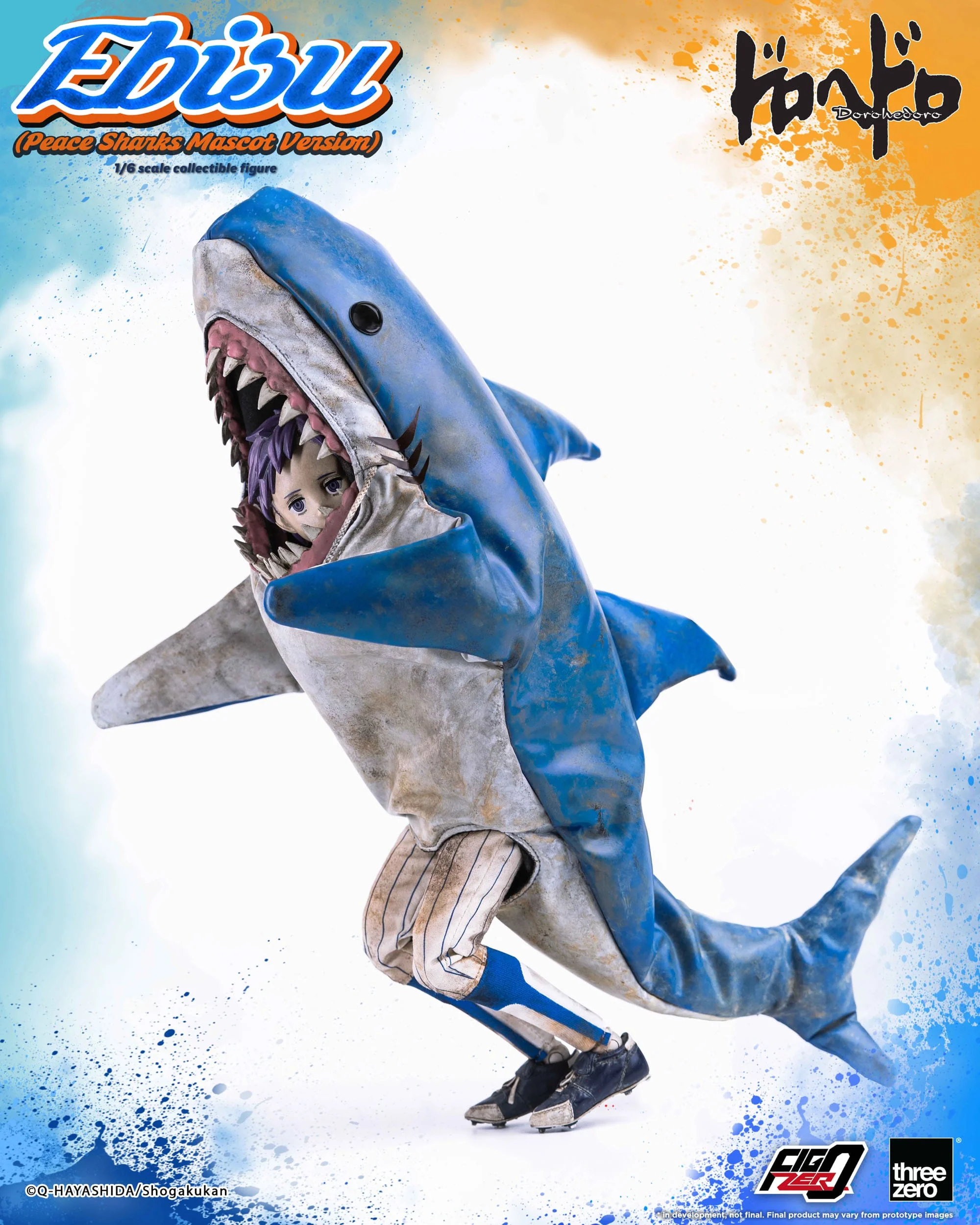 Ebisu Peace Sharks Mascot Ver. ThreeZero - Image 2