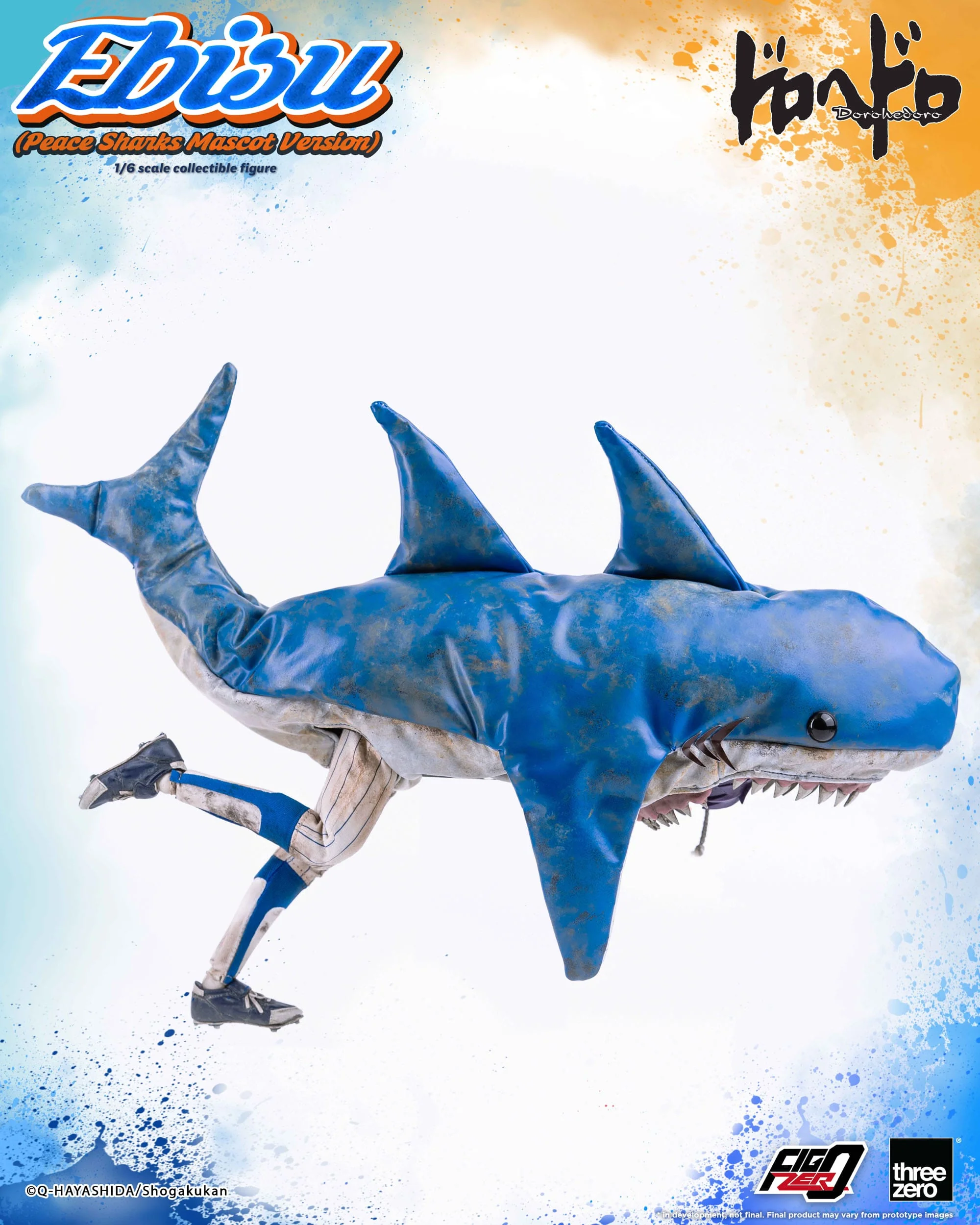 Ebisu Peace Sharks Mascot Ver. ThreeZero - Image 5