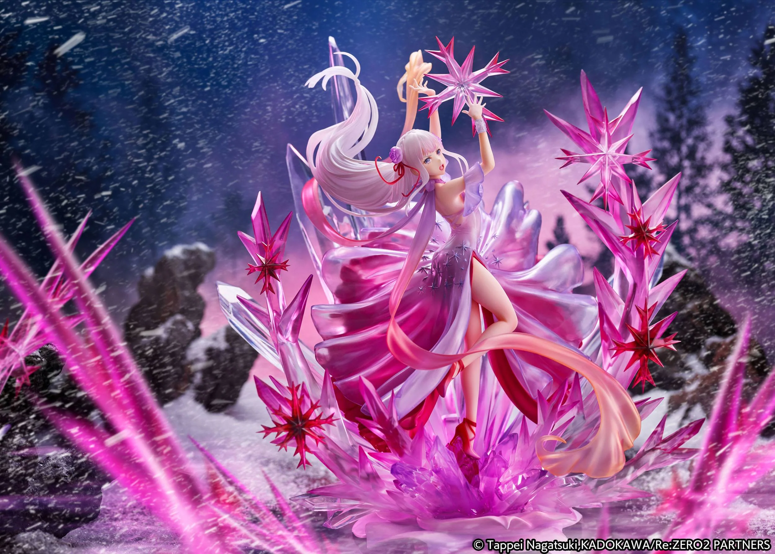 Emilia - Re: Zero - Crystal Dress Ver. - Estream - Image 14