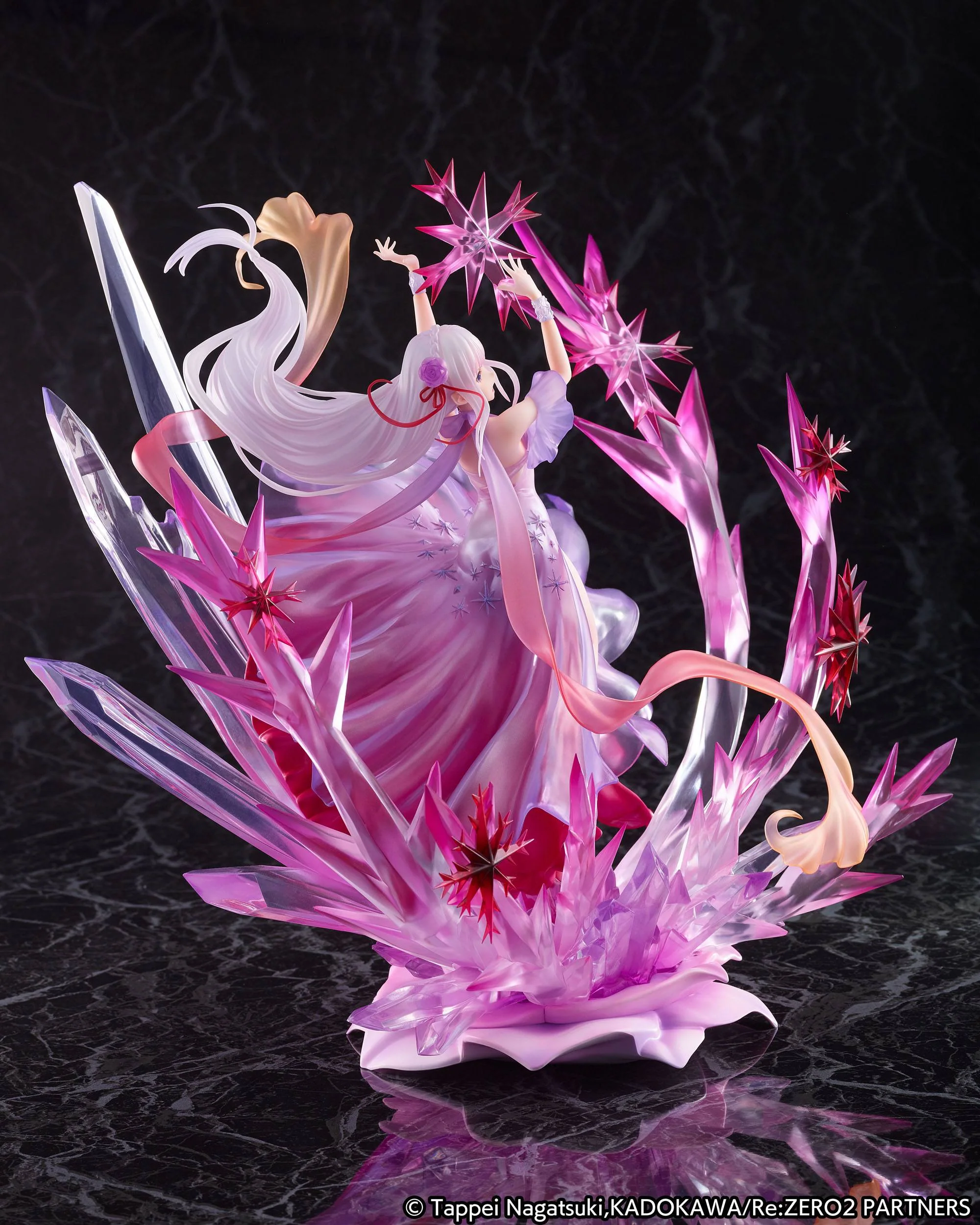 Emilia - Re: Zero - Crystal Dress Ver. - Estream - Image 7