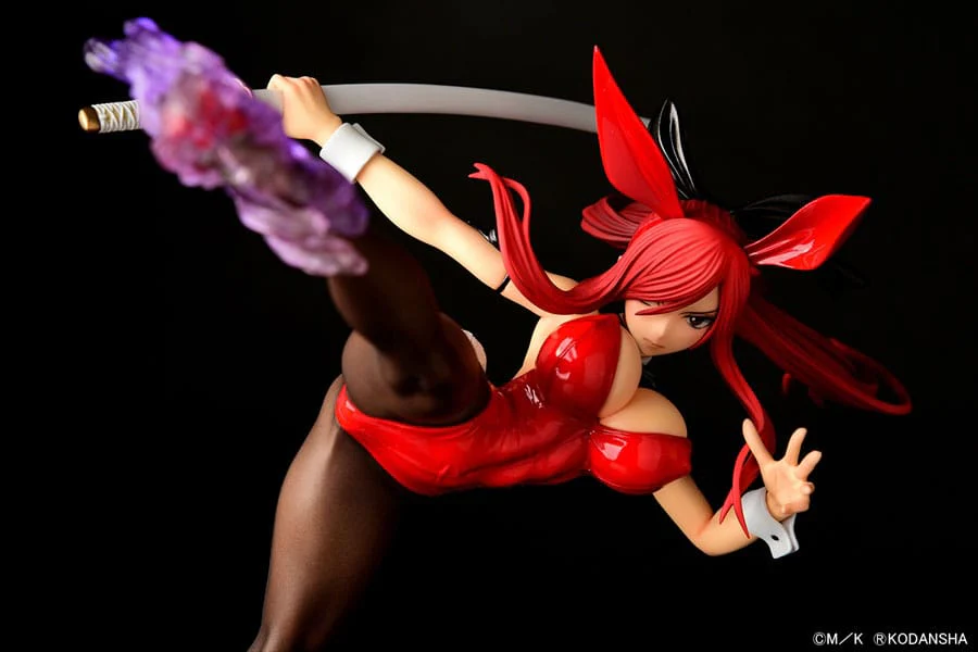 Erza Scarlet High Kick Crimson Bunny Ver. Orca Toys - Image 2