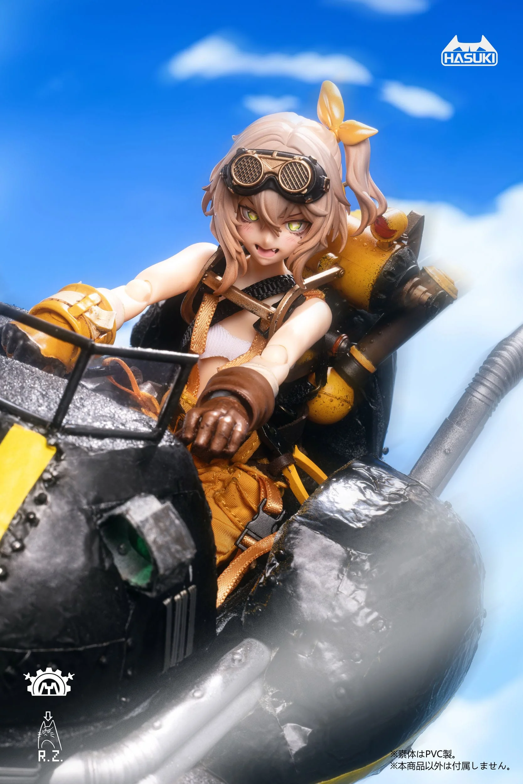 PA007 Mechanic Fiona - Pocket Art Actionfigur - Hasuki - Image 7