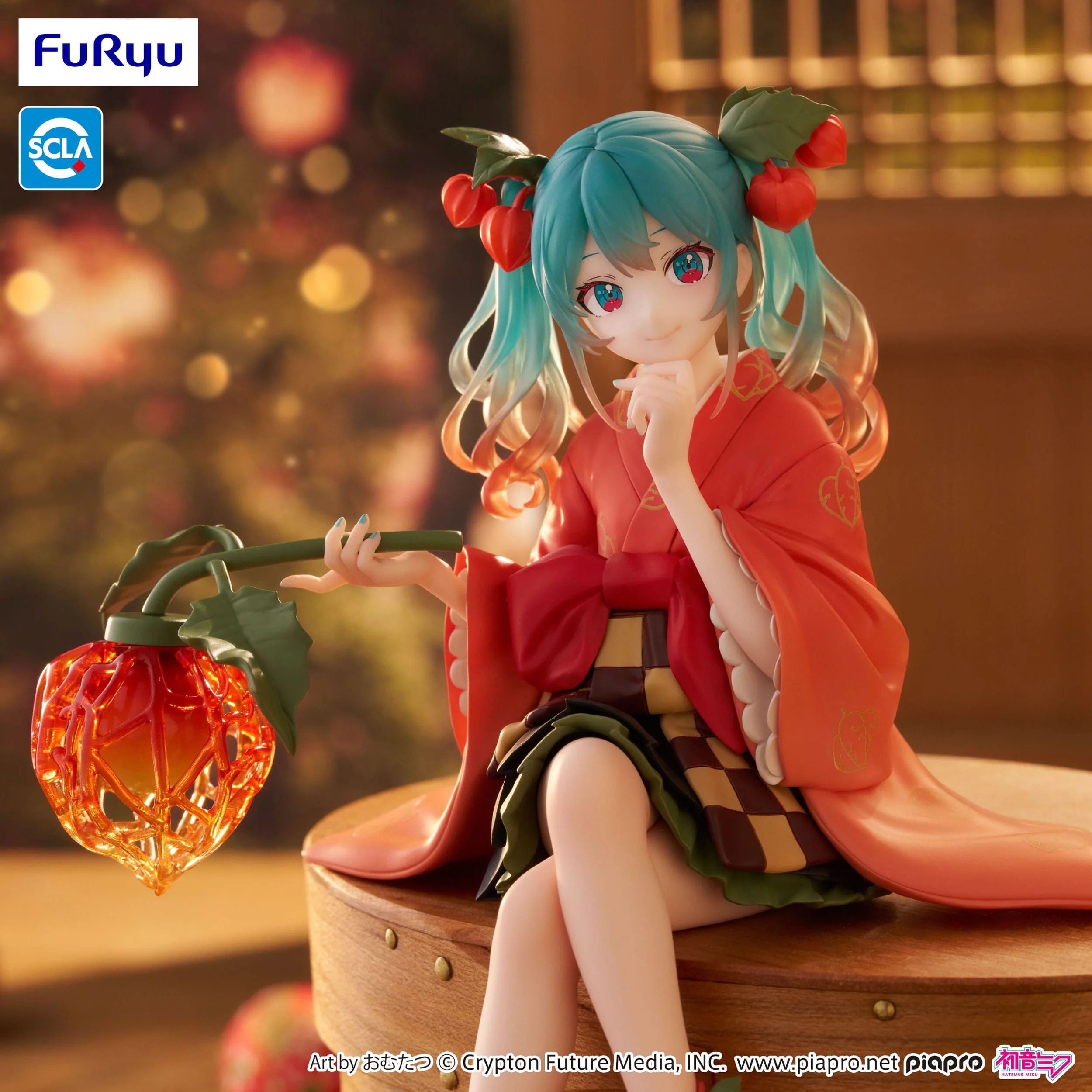 Hatsune Miku Flower Fairy Winter Cherry Noodle Stopper Furyu - Image 4