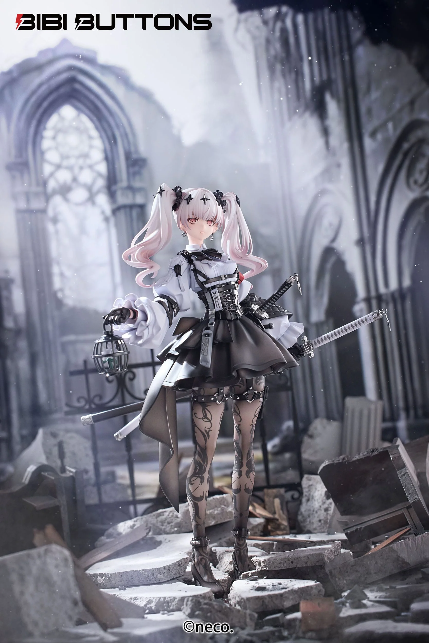 Fukashin Ryouiki Ruka Deluxe Ver. Original Character Bibi Buttons - Image 16