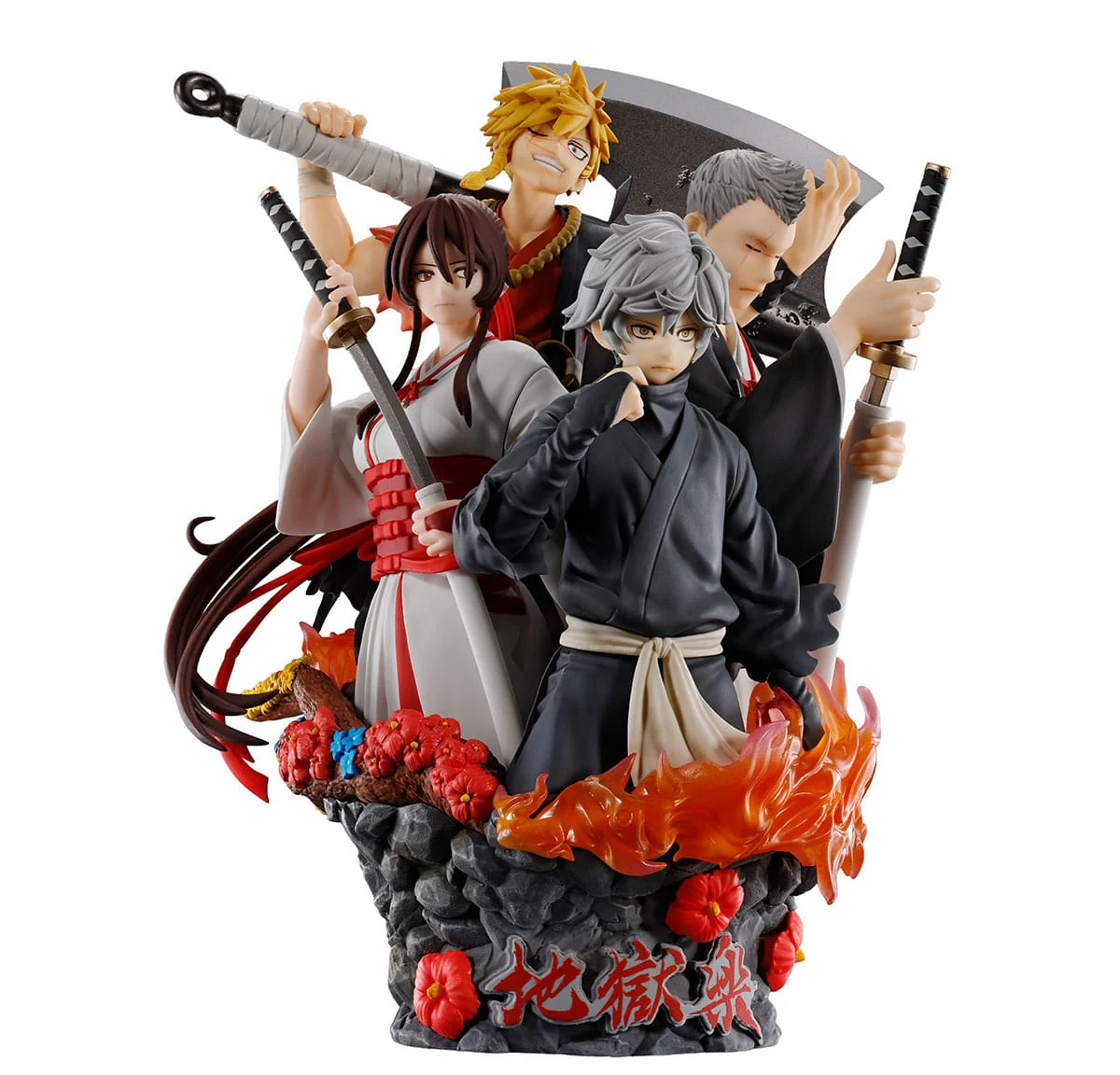 Gabimaru, Shio Aza Choubee & Yamada Asaemon Sagiri Petitrama MegaHouse