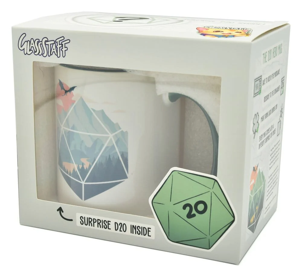 Glassstaff Geschenkbox Tasse & Würfel D20 A D20 Scene - Image 3