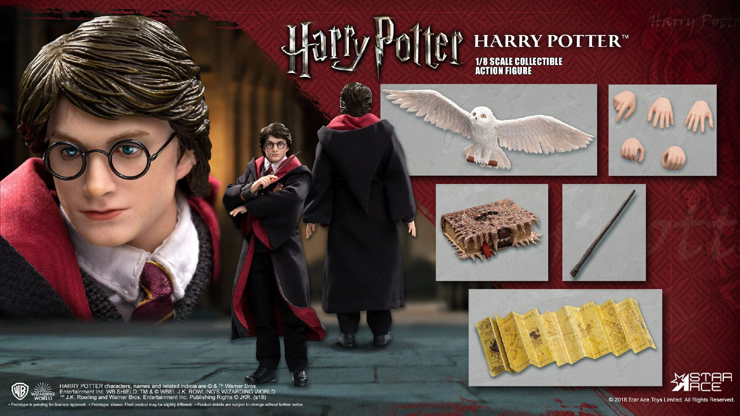 Harry Potter 2.0 Uniform Ver. Real Master Series Star Ace Toys - Image 6