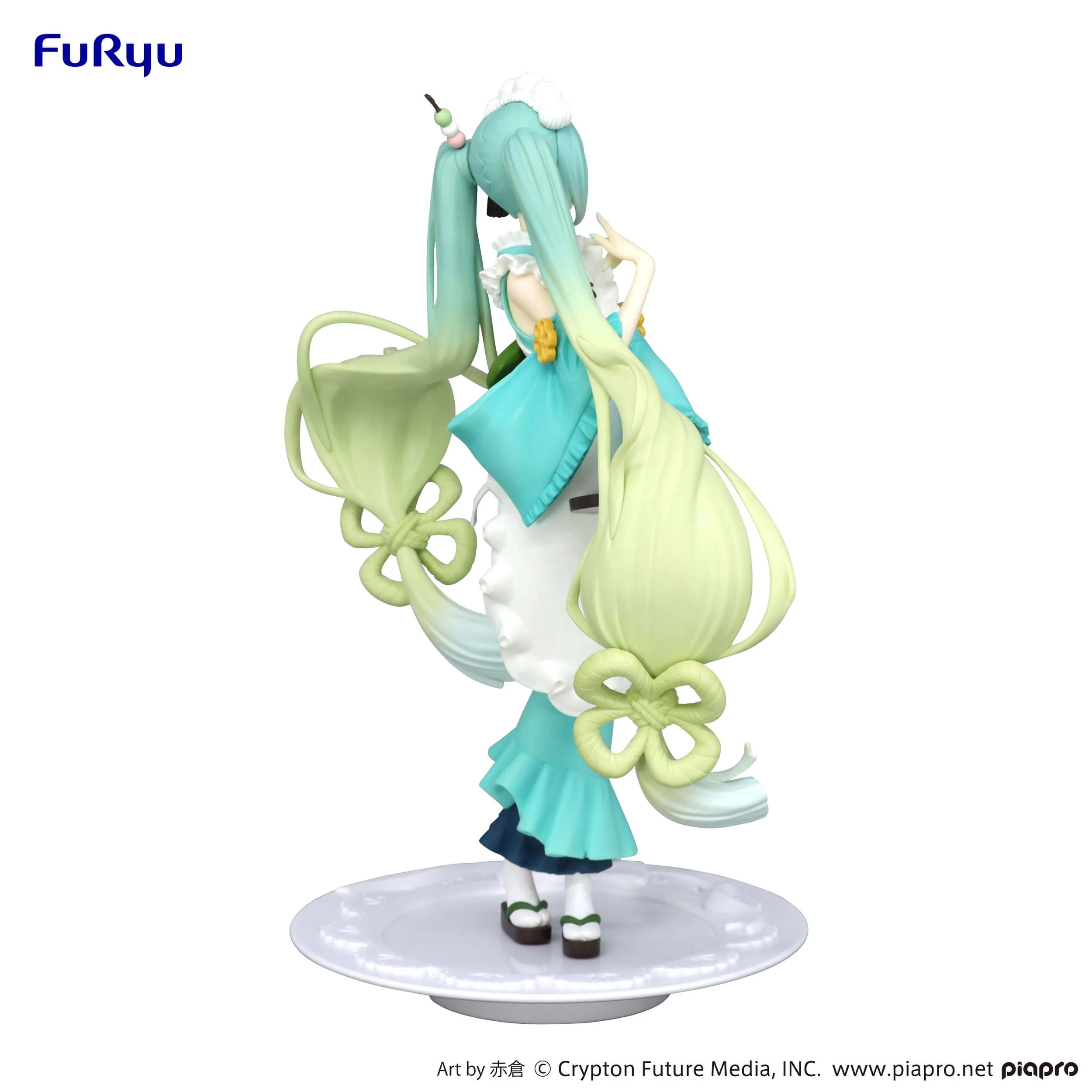 Hatsune Miku - Exceed Creative - Matcha Green Tea Parfait Mint Ver. - Furyu - Image 6