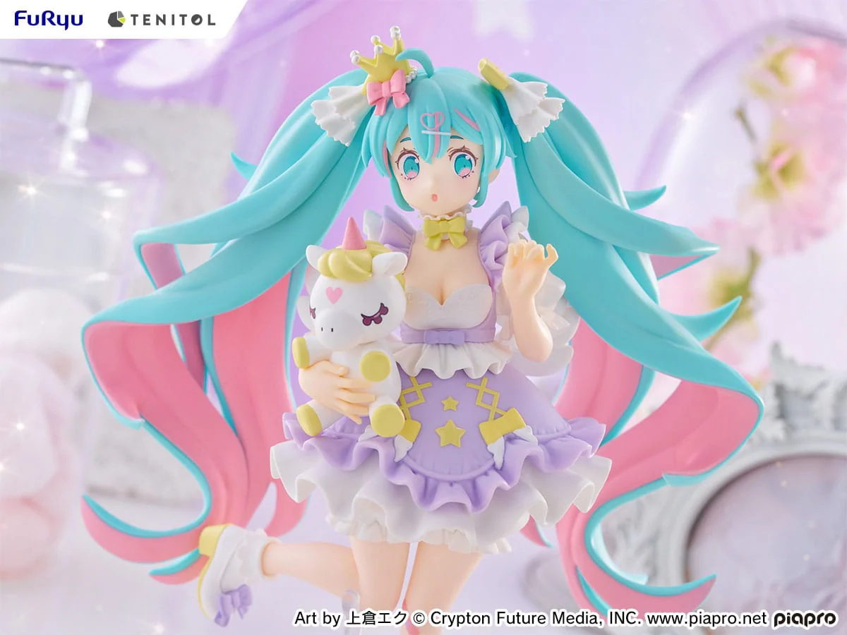 Hatsune Miku Yumekawa Princess Lavender Ver. Furyu - Image 5