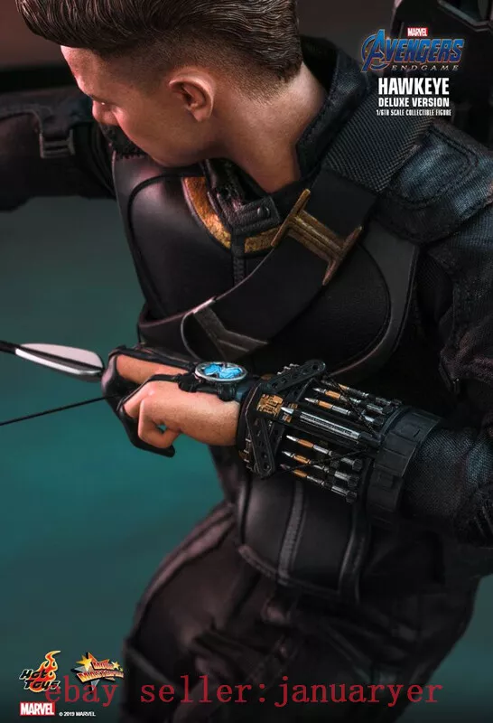 Hawkeye (Avengers: Endgame) 1/6 Scale Collectible Figure – Hot Toys Movie Masterpiece [Toy Sapiens Exclusive] - Image 11