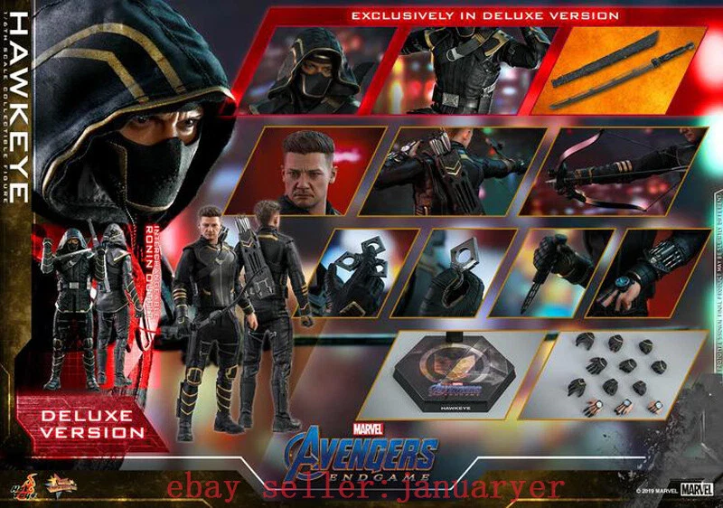 Hawkeye (Avengers: Endgame) 1/6 Scale Collectible Figure – Hot Toys Movie Masterpiece [Toy Sapiens Exclusive] - Image 12