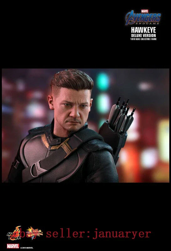 Hawkeye (Avengers: Endgame) 1/6 Scale Collectible Figure – Hot Toys Movie Masterpiece [Toy Sapiens Exclusive] - Image 9